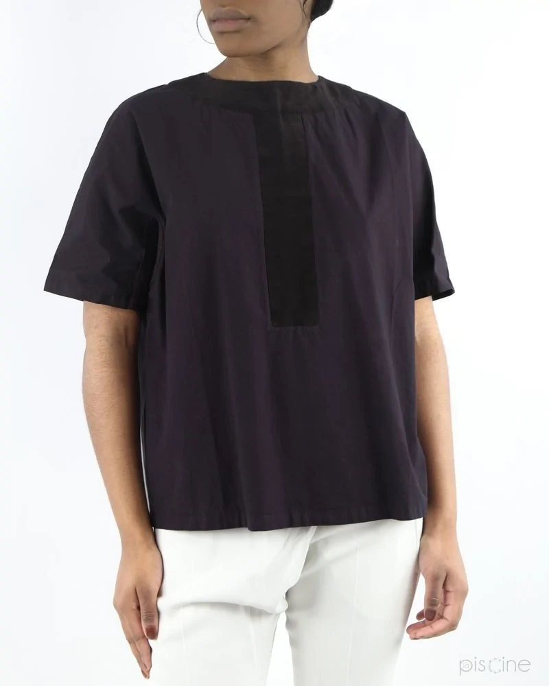 Blouse violet minimaliste Damir Doma 