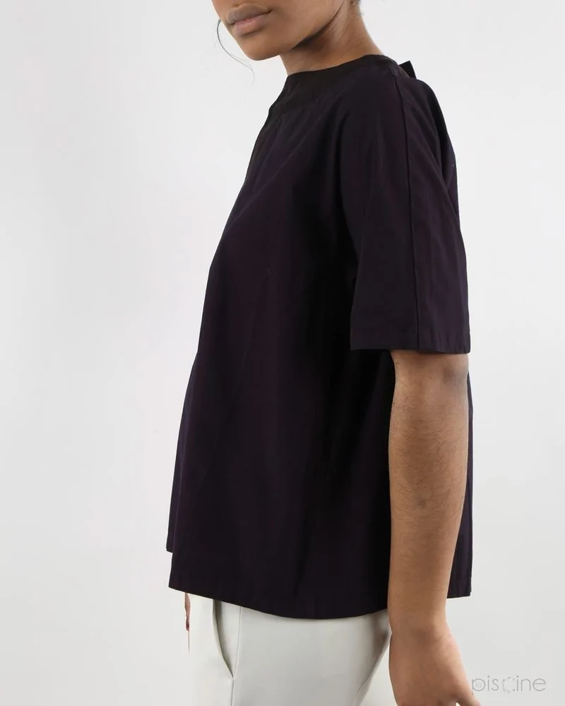 Blouse violet minimaliste Damir Doma 