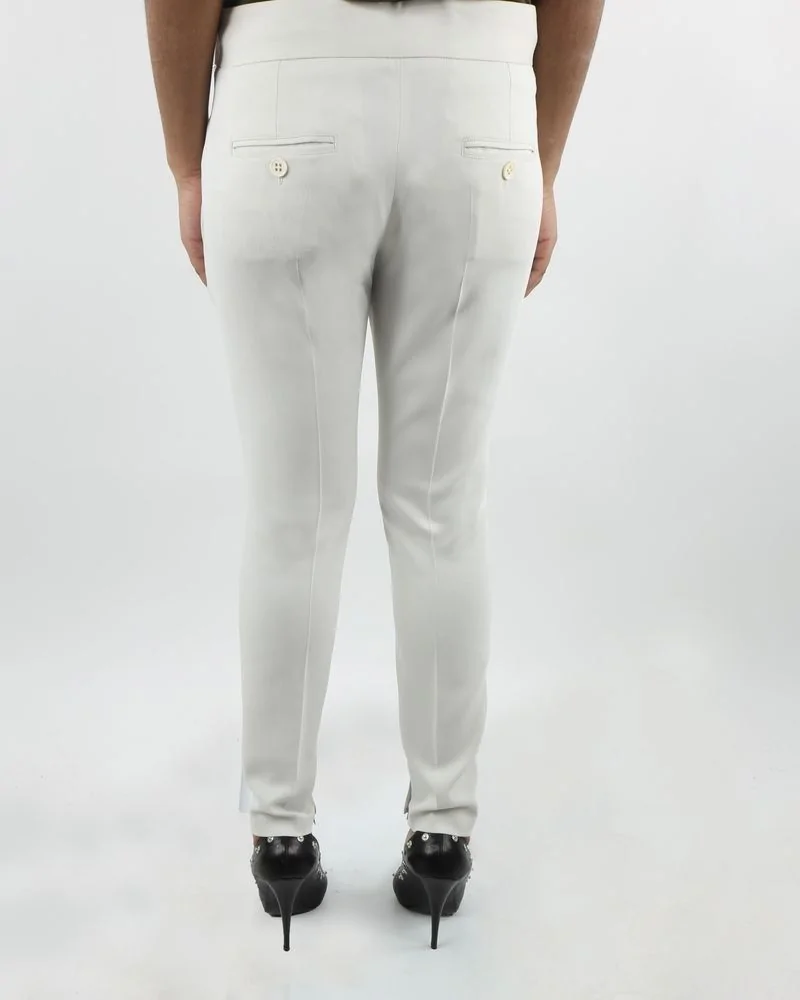 Pantalon écru  fermeture asymétrique Damir Doma 