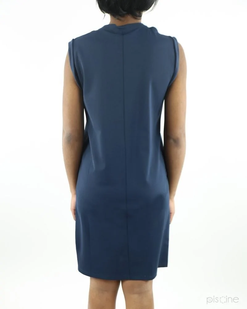 Robe bleue à entailles Damir Doma 