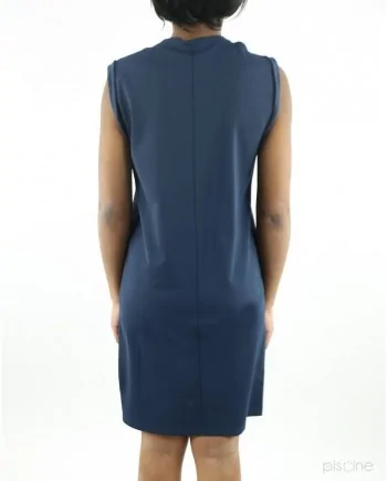 Robe bleue à entailles Damir Doma 