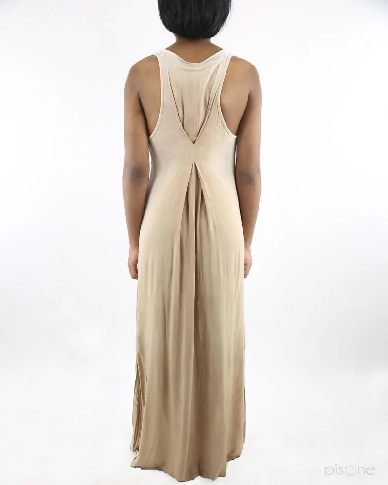 Robe beige fluide Damir Doma 