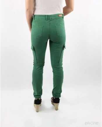 Pantalon cargo vert May June 