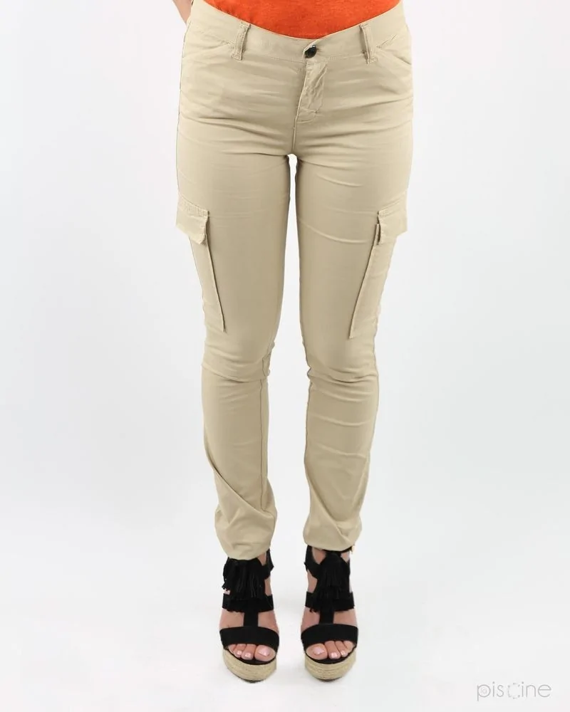 Pantalon cargo beige  May June 