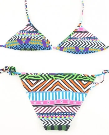 Bikini à motifs Multicolores Pamela de Beaumane 