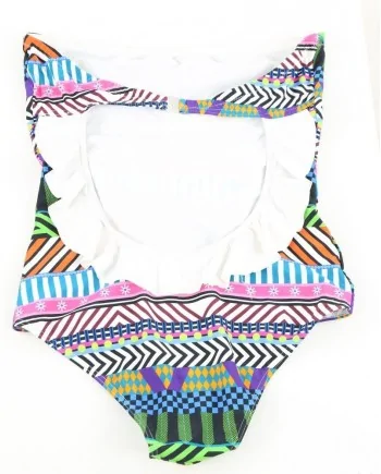 Maillot 1 pièce multicolore bustier Pamela de Beaumane 