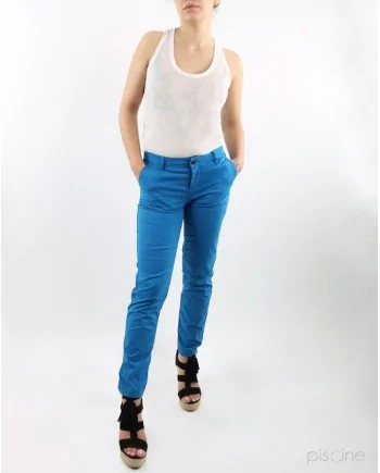 Pantalon bleu 7/8 May June 