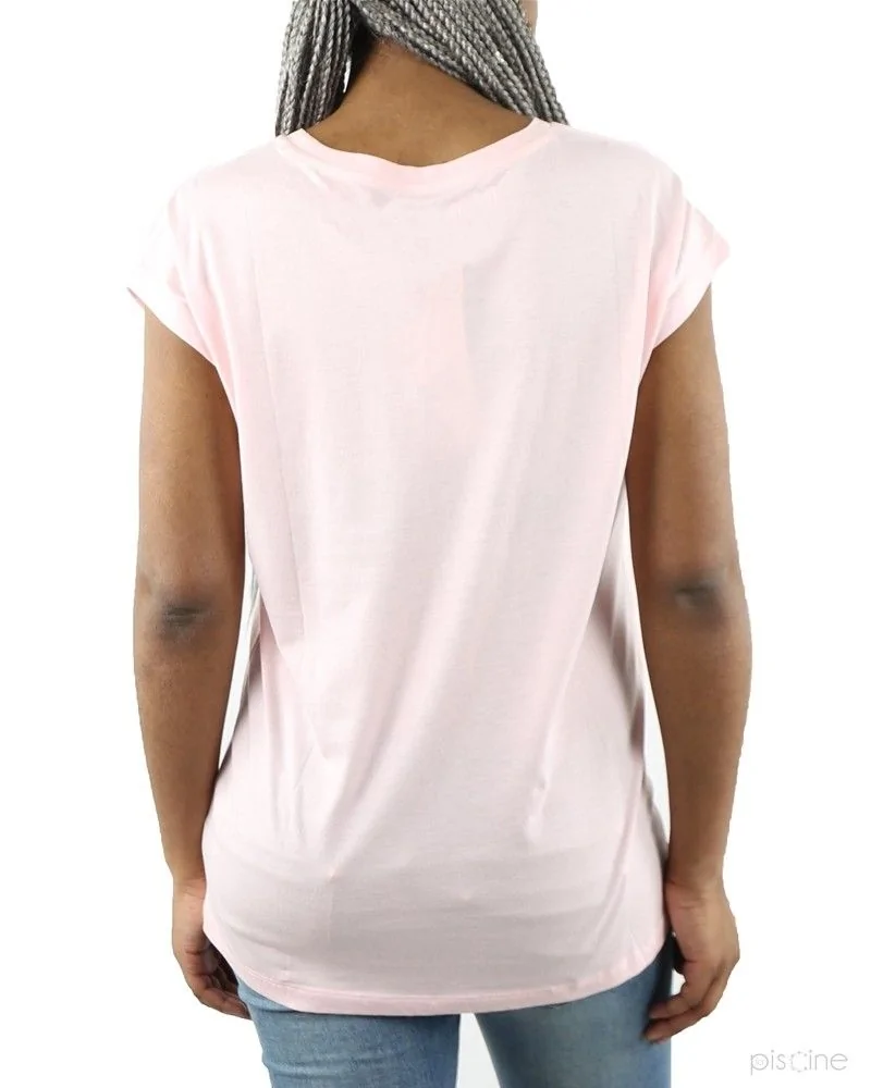 T-Shirt rose "Big Kiss" Zoe Karssen 