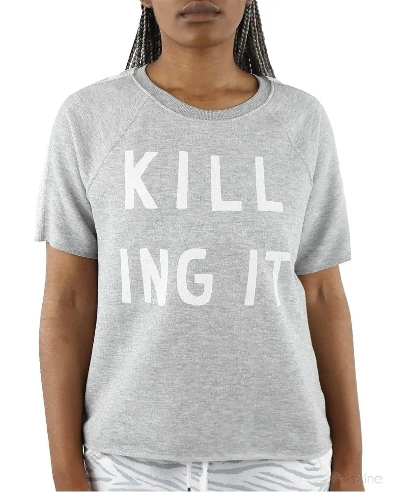 Sweat gris " kill ing it" Zoe Karssen 