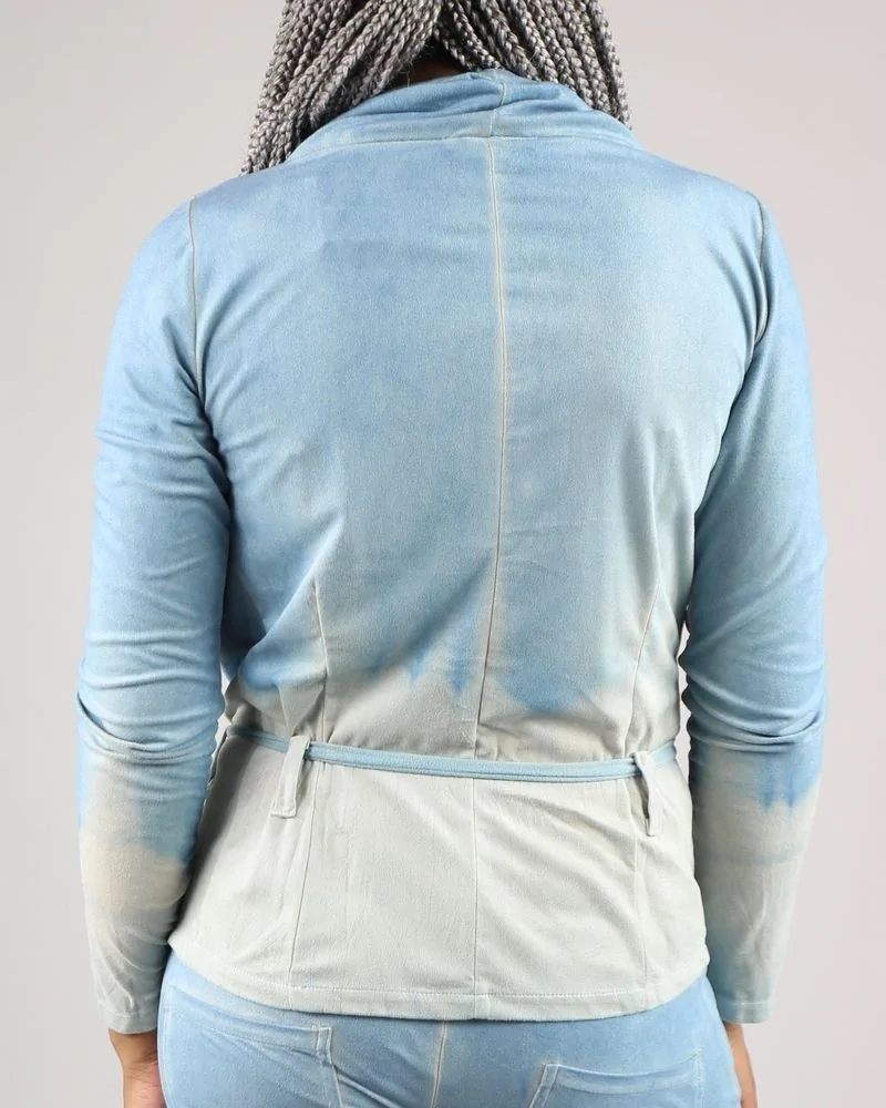 Veste délavée bleue Phisique Du Role 