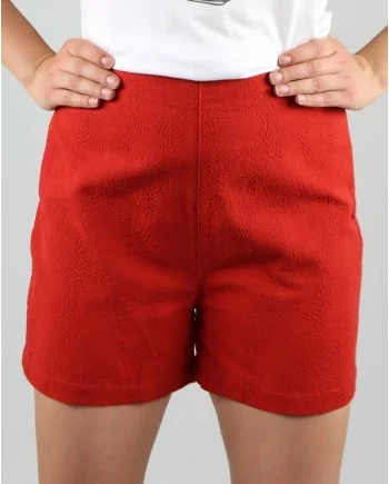 Short taille haute rouge Department 5 