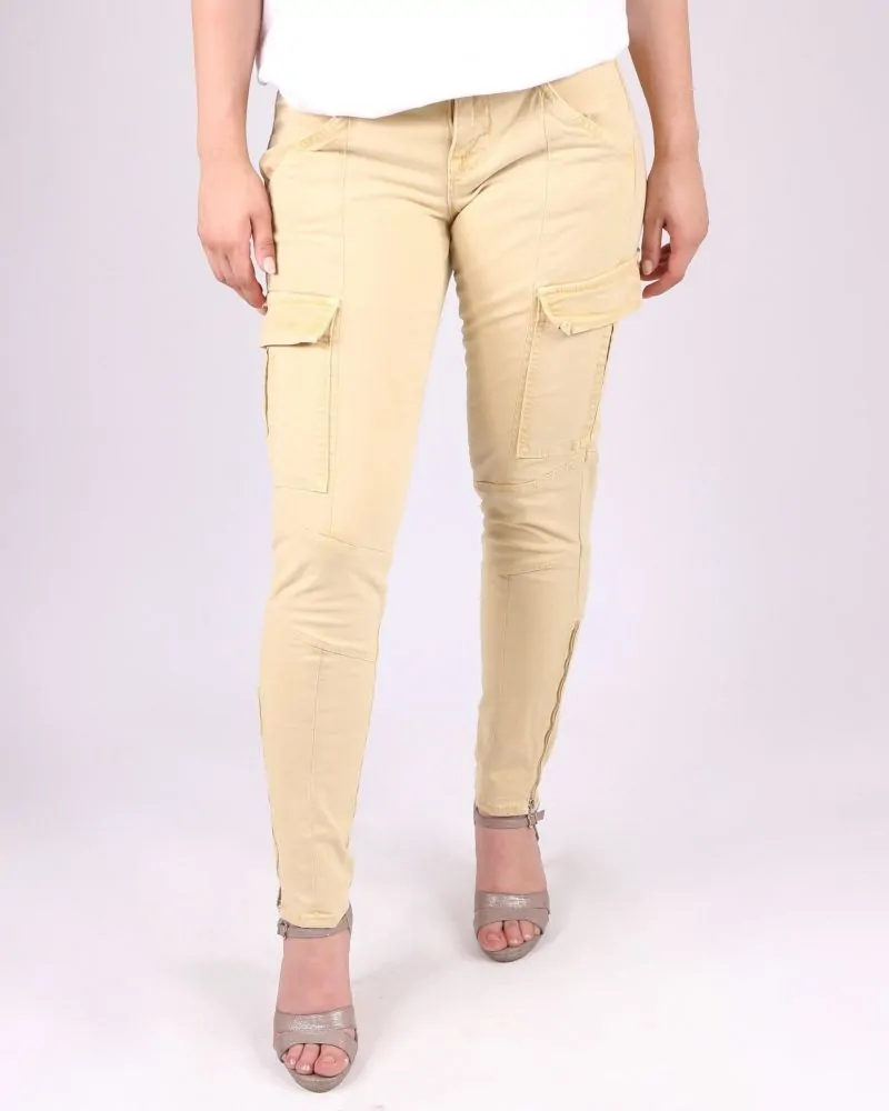 Pantalon cargo jaune Jbrand 