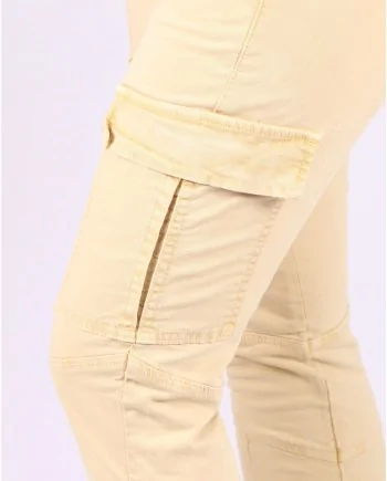 Pantalon cargo jaune Jbrand 