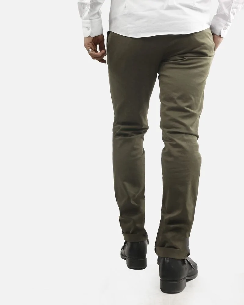 Pantalon chino kaki Luca Capri 