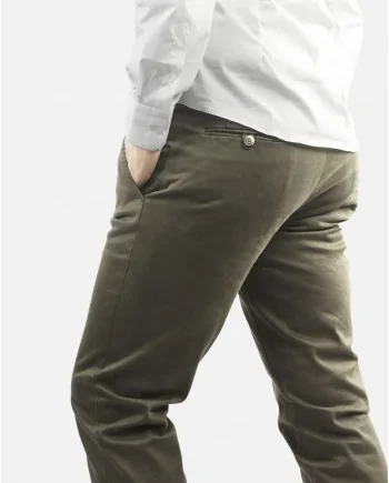 Pantalon chino kaki Luca Capri 