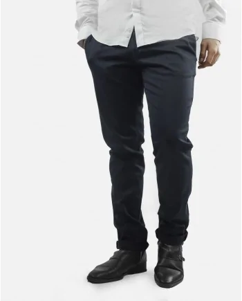 Pantalon chino bleu Roda 