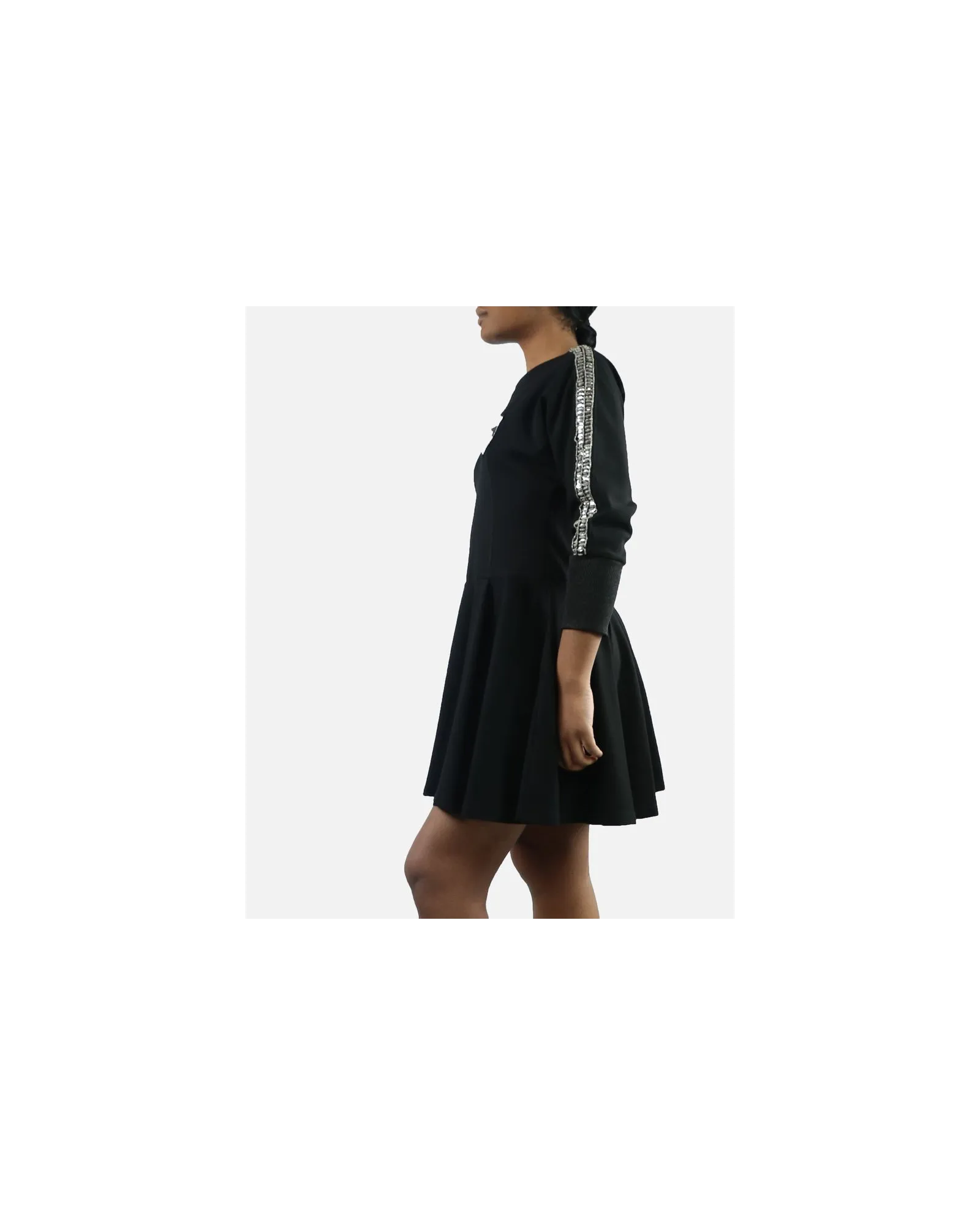 Robe noire patineuse "IB" Isabelle Blanche 