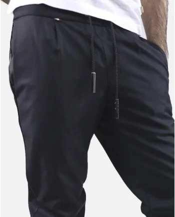 Pantalon noir en laine Philipp Plein 