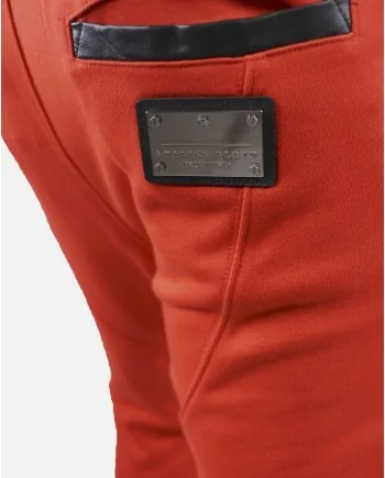 Pantalon de jogging rouge Philipp Plein 