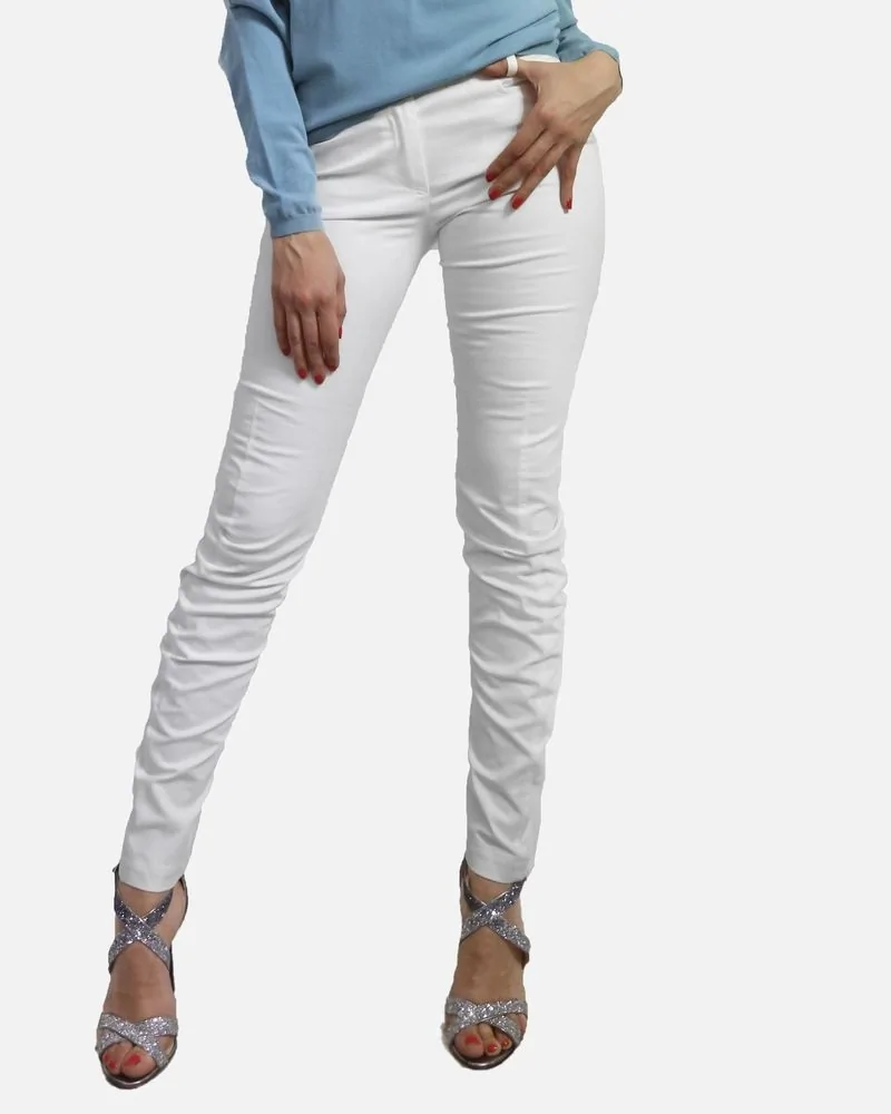 Pantalon blanc déstructuré Vivienne Westwood 