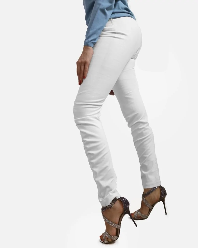 Pantalon blanc déstructuré Vivienne Westwood 