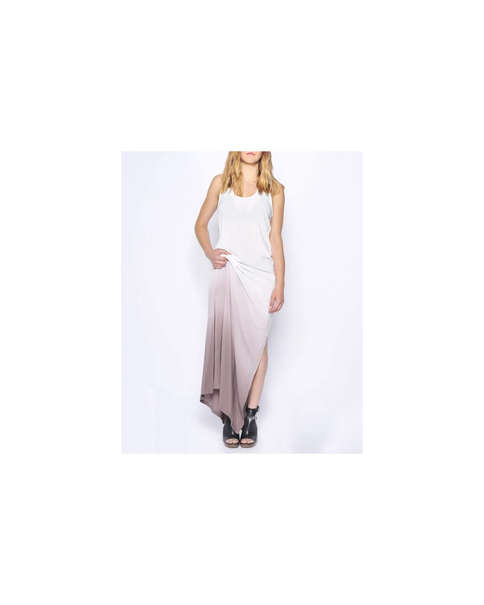 Robe longue blanche Damir Doma 