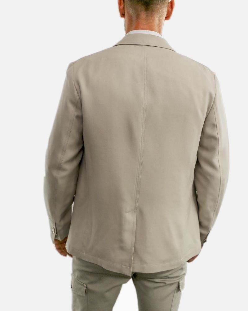 Veste beige style saharienne Edition M.R 