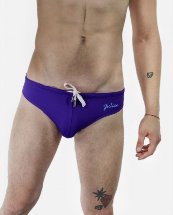 Slip maillot de bain violet Dsquard2 