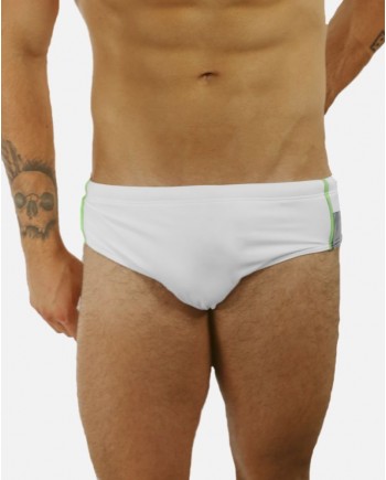 Slip de bain blanc Just Cavalli 