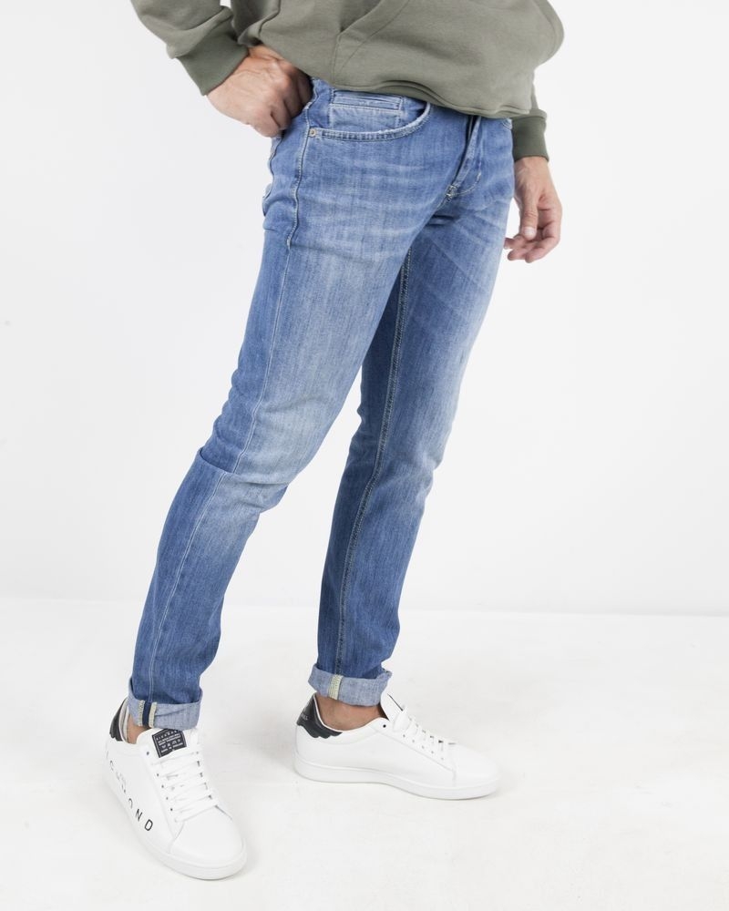 Jean skinny en coton bleu clair Dondup 