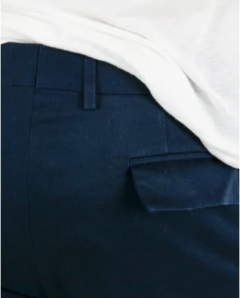 Pantalon à pinces bleu Roda 