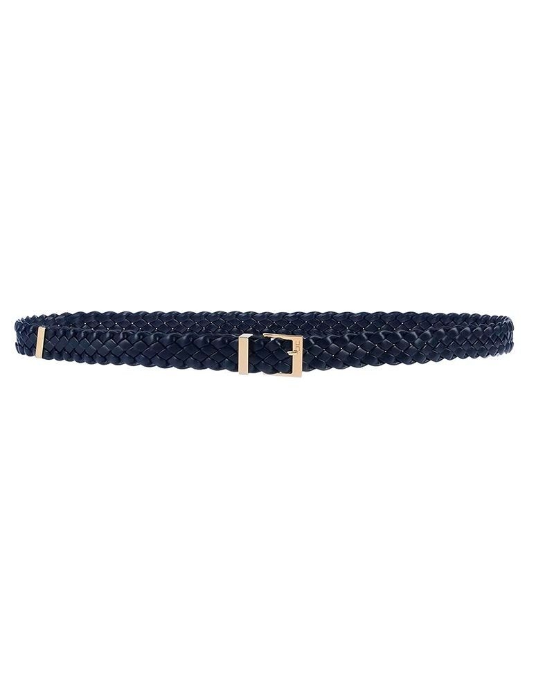 Ceinture en cuir tressé Elisabetta Franchi 