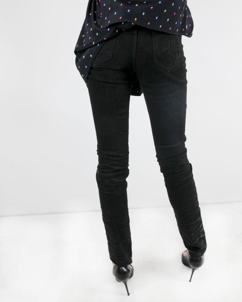 Jean noir slim délavé Balmain 