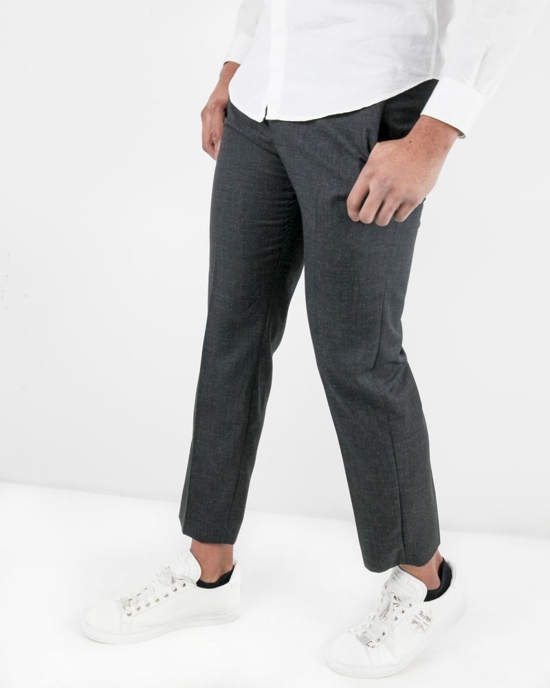 Pantalon tailleur  gris  John Galliano 