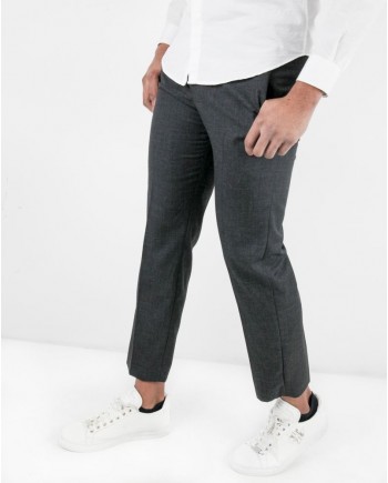 Pantalon tailleur  gris  John Galliano 