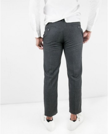 Pantalon tailleur  gris  John Galliano 