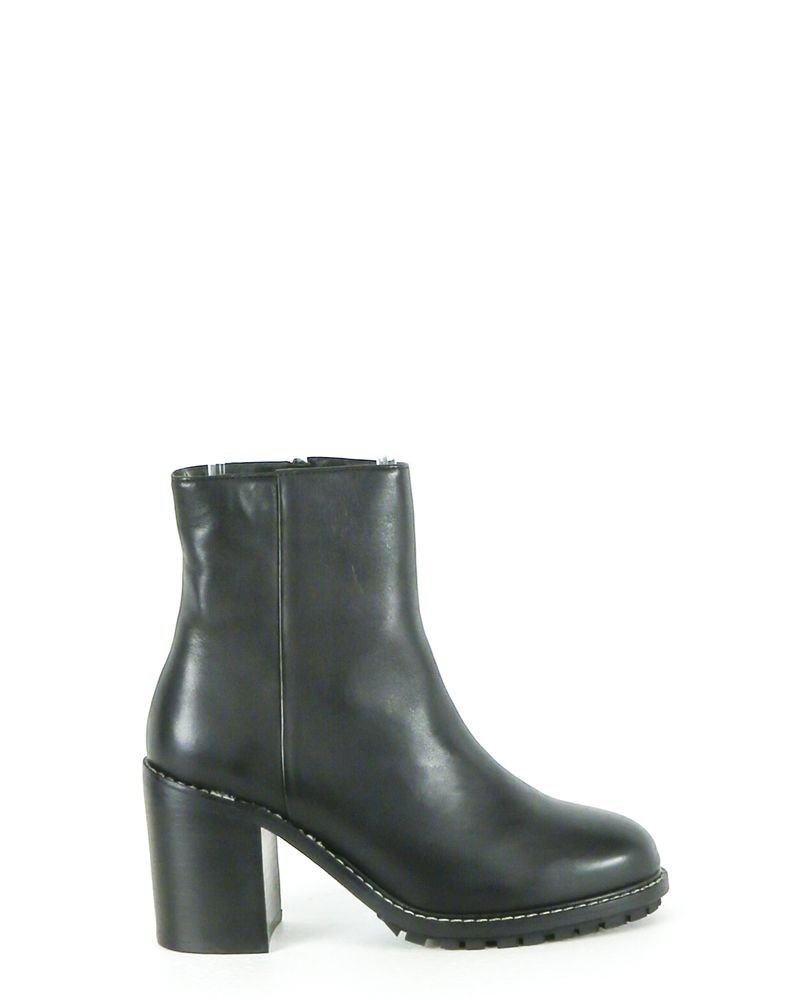 Bottines en cuir noir Each Other 