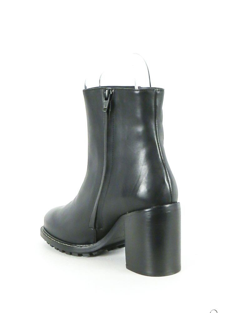 Bottines en cuir noir Each Other 