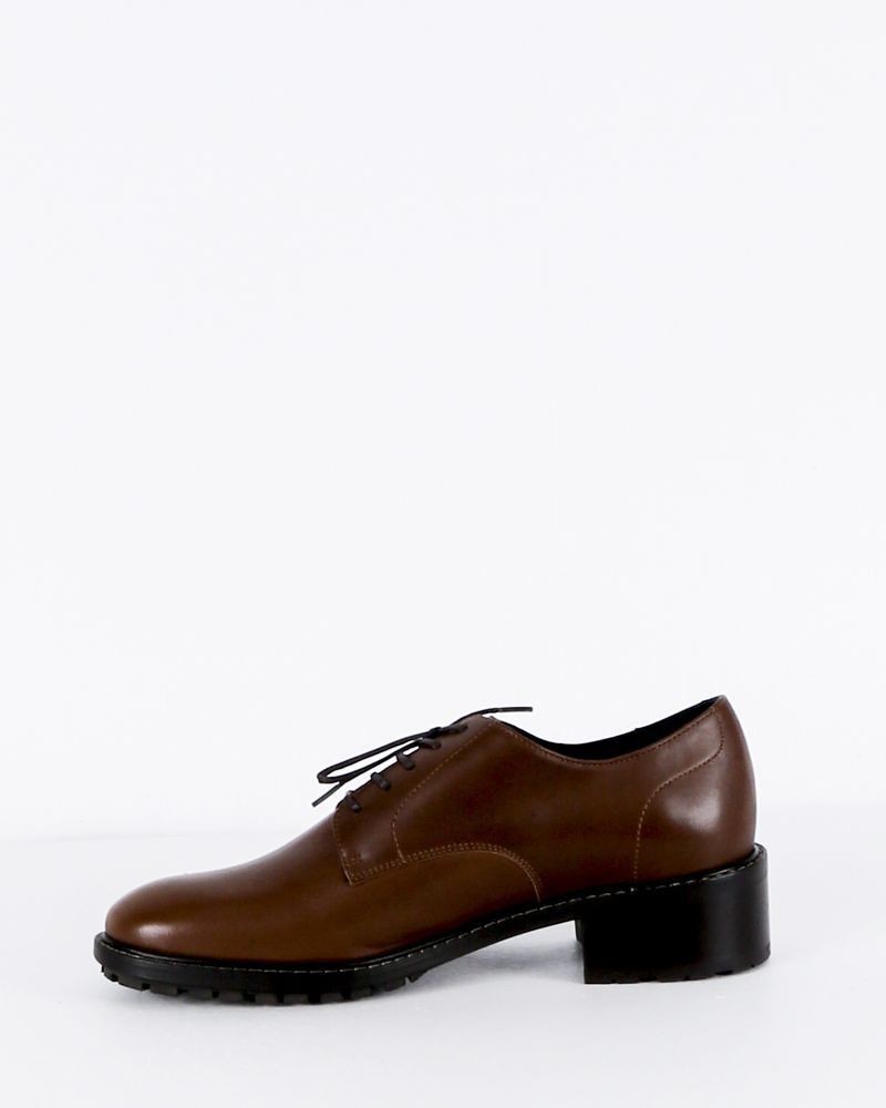 Derbies en cuir marron Each Other 