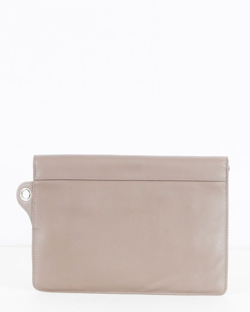 Pochette taupe Carven 