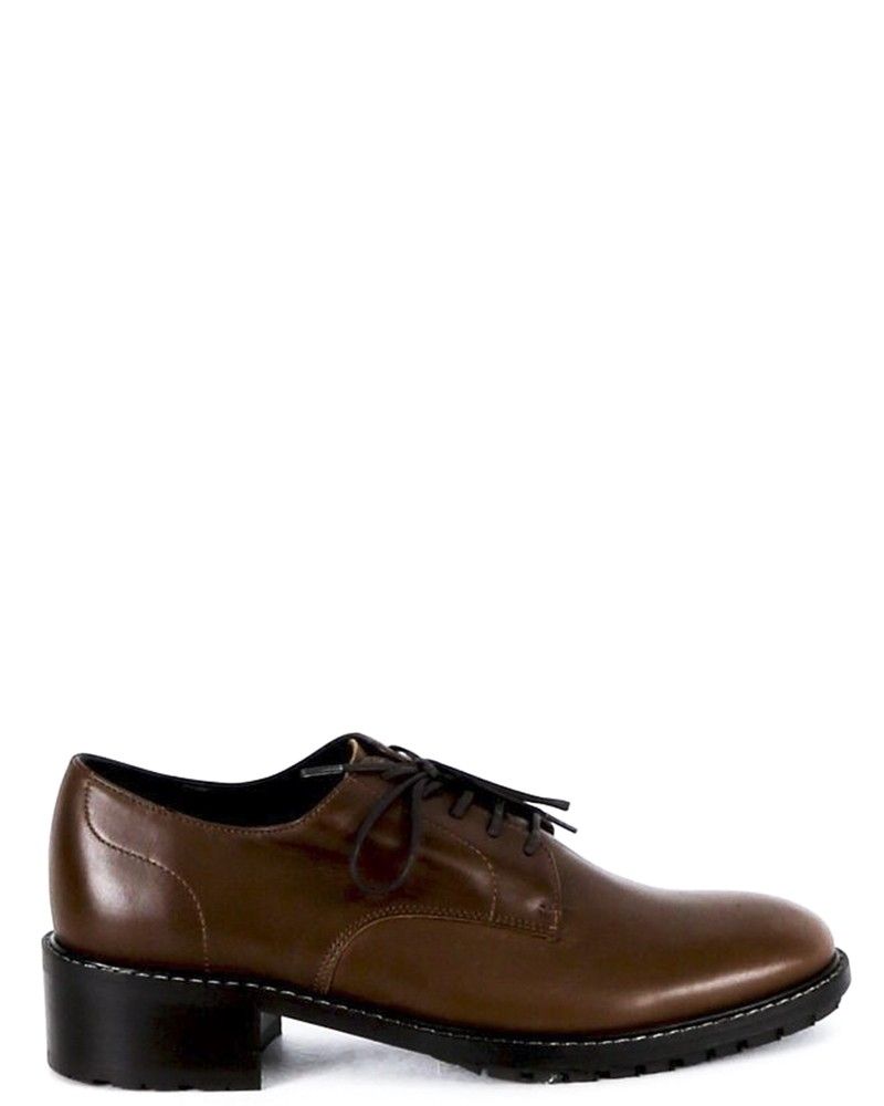 Derbies en cuir marron Each Other 