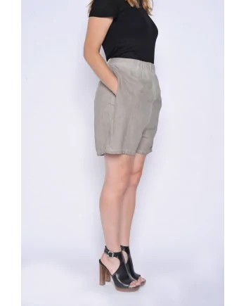 Short en lin taupe Damir Doma 