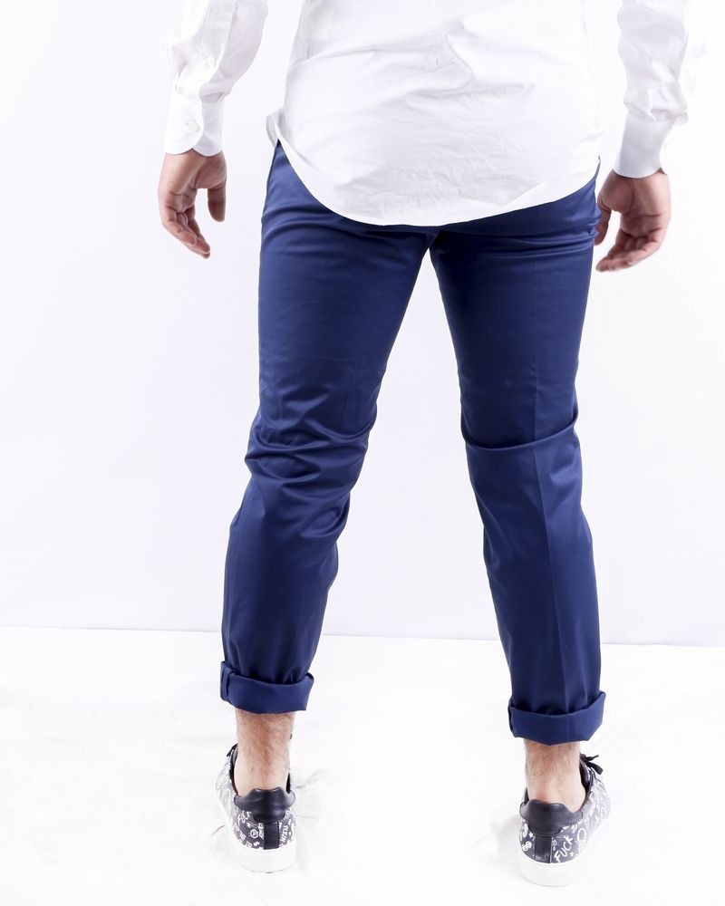 Pantalon tailleur bleu Ly Adams 