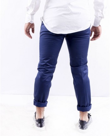 Pantalon tailleur bleu Ly Adams 