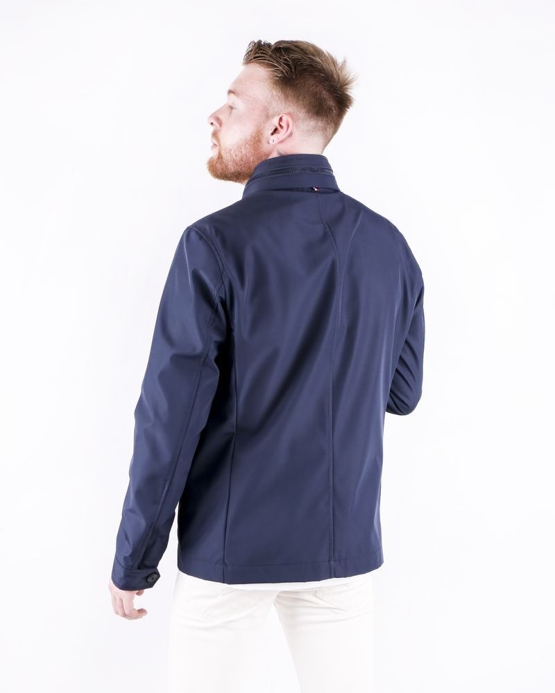 Blouson bleu à poches cargo Tommy Hilfiger 