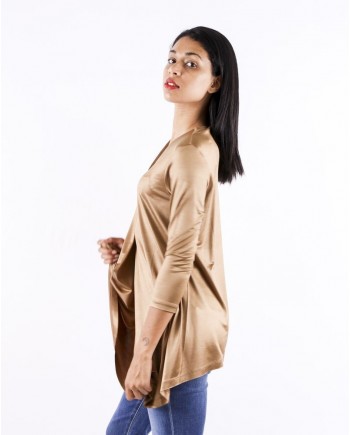 Blouse en viscose caramel Jijil 