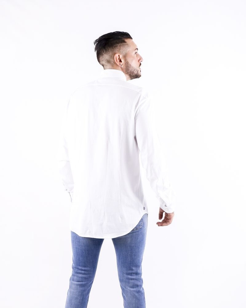 Chemise en coton blanc Blue Industry 