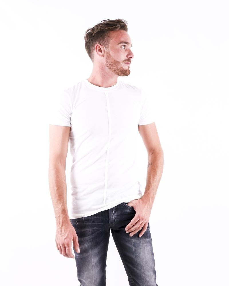 T shirt asymétrique blanc Damir Doma 