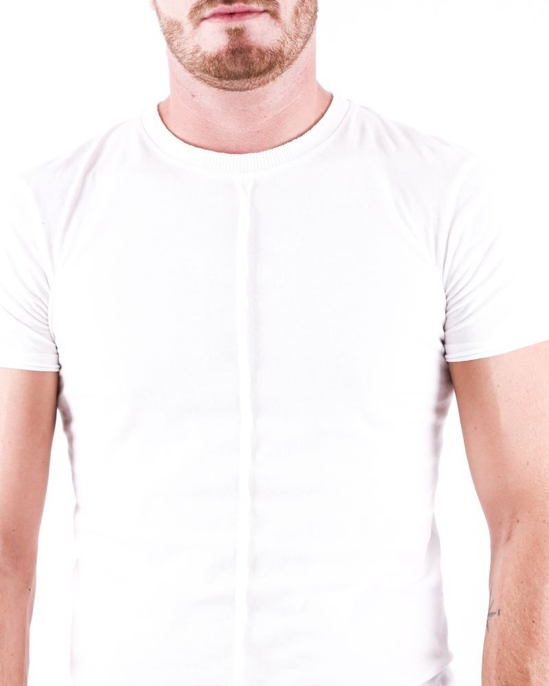 T shirt asymétrique blanc Damir Doma 