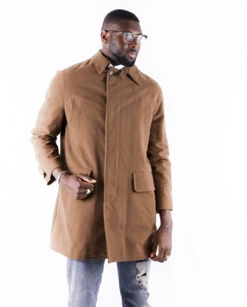 Manteau en coton camel Edition M.R 